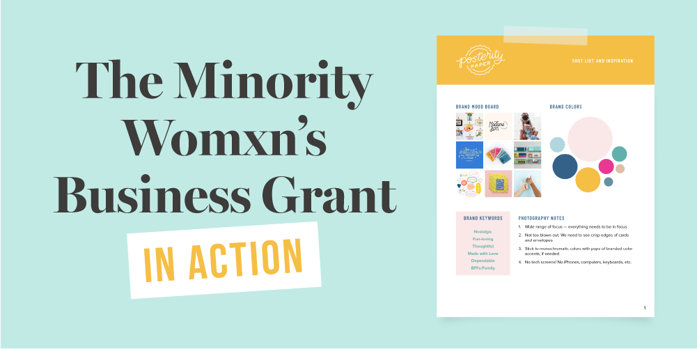 The Minority Womxn’s Business Grant in Action